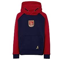 arsenal retro crest raglan hoodie